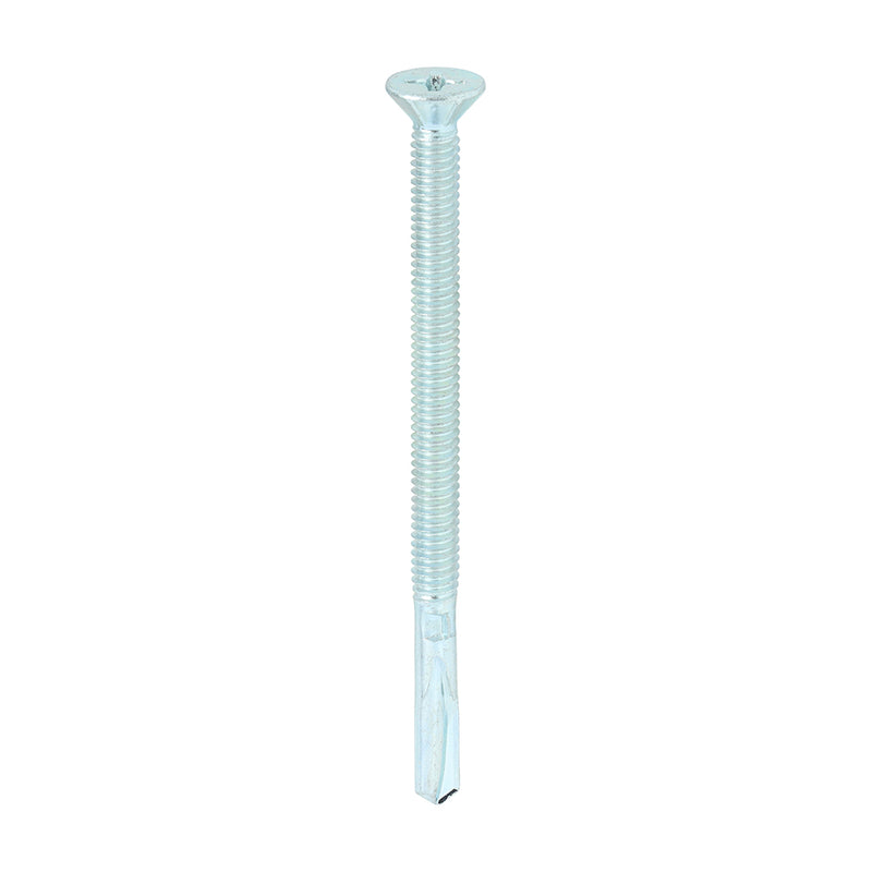 TIMCO Self-Drilling Wing-Tip Steel to Timber Heavy Section Silver Screws - 5.5 x