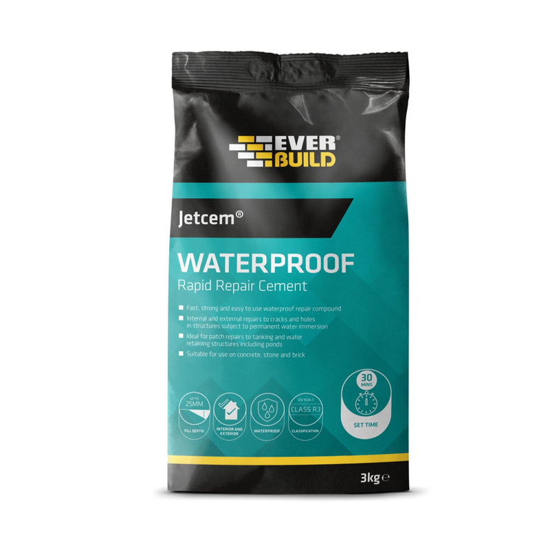 Everbuild Jetcem waterproof 3kg