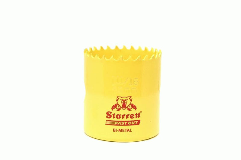 Starrett Holesaw Fast Cut Each - 43mm - 1 11/16" FCH1116