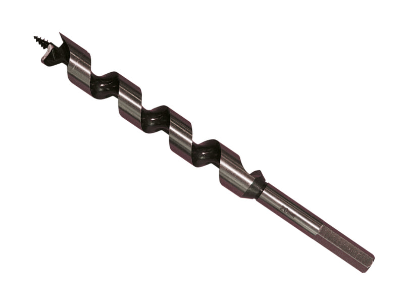 Auger Wood Bit No-Axis Hex. Each 34.0x155/230mm