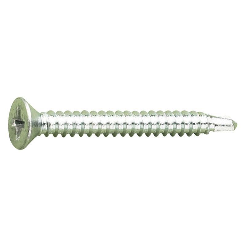 Screw S/Tap S/D BZP 4.2x16 PH Csk Hd DIN7504P Bx 1000