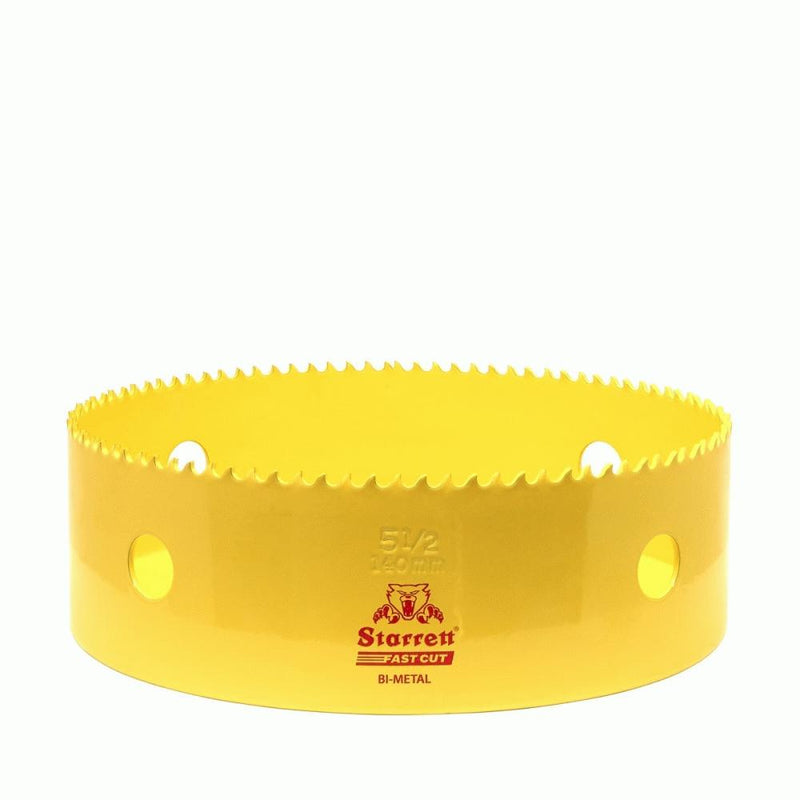 Starrett Holesaw Fast Cut Each - 140mm - 5 1/2" FCH0512