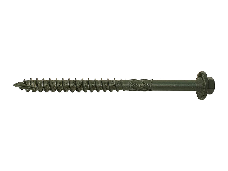 Spectre T/Fix Screw 6.3x125mm Bx 50 T17 Tip 1000hr Green
