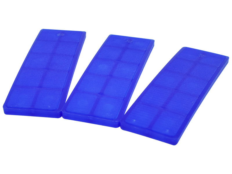 FF Flat Packers 100x28x5mm 1000 Per Bx Blue