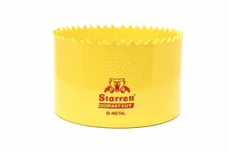 Starrett Holesaw Fast Cut Each - 73mm - 2 7/8" FCH0278