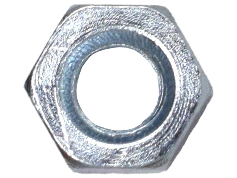 MetalMate Hex Full Nut BZP M8 DIN934 Gr8 DIN267 Bx 100