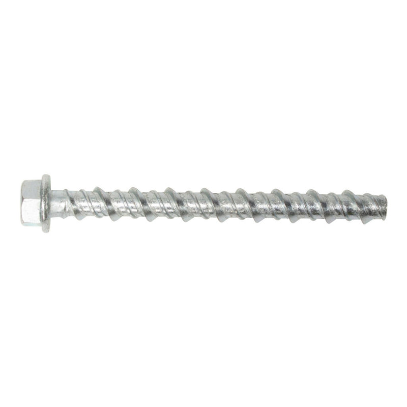 Serbolt Concrete Bolt M6x75 BZP Hex Flange Hd Bx 100