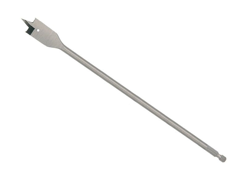 Flat Wood Bit Long Quicklock Each 28.0x400mm