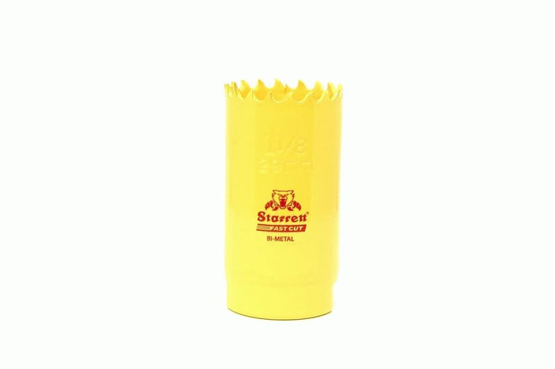 Starrett Holesaw Fast Cut Each - 29mm - 1 1/8" FCH0118