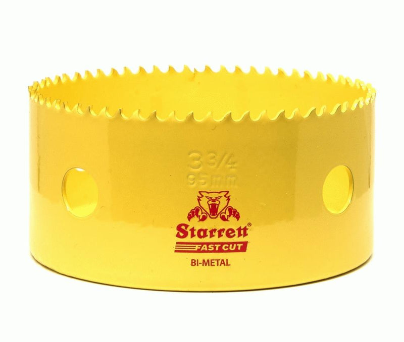 Starrett Holesaw Fast Cut Each - 95mm - 3 3/4" FCH0334