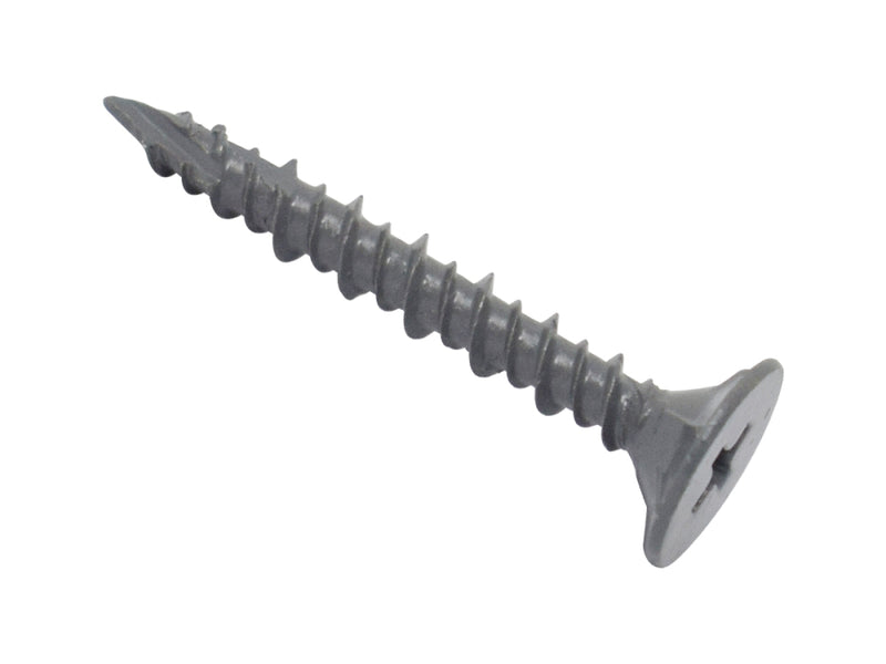 Cement Board Screw 4.2x25mm Bx 200 Grey Hi-Lo Thread