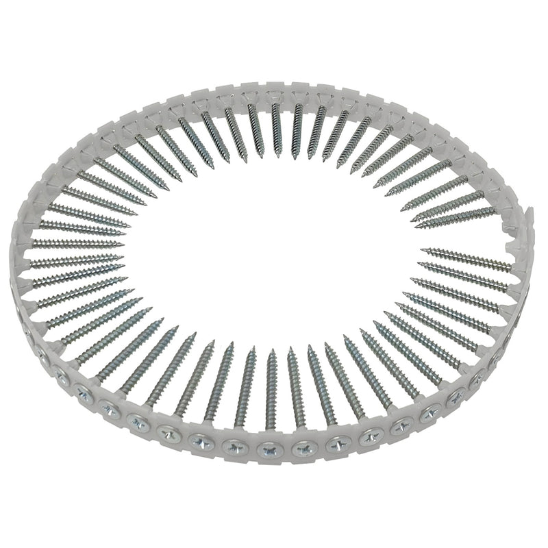 Drywall Screw Zinc 3.9x45mm Bx 1000 Fine Collated Strip