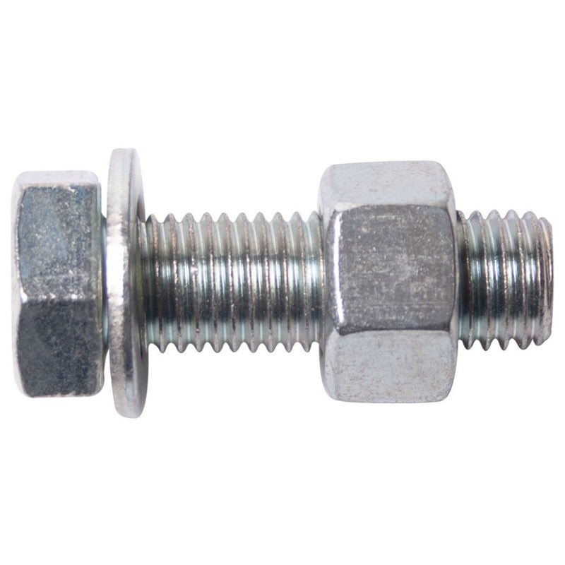 MetalMate Bolting BZP M20x70 Gr8.8 Ass.Inc.Nut&Wash Bag 60