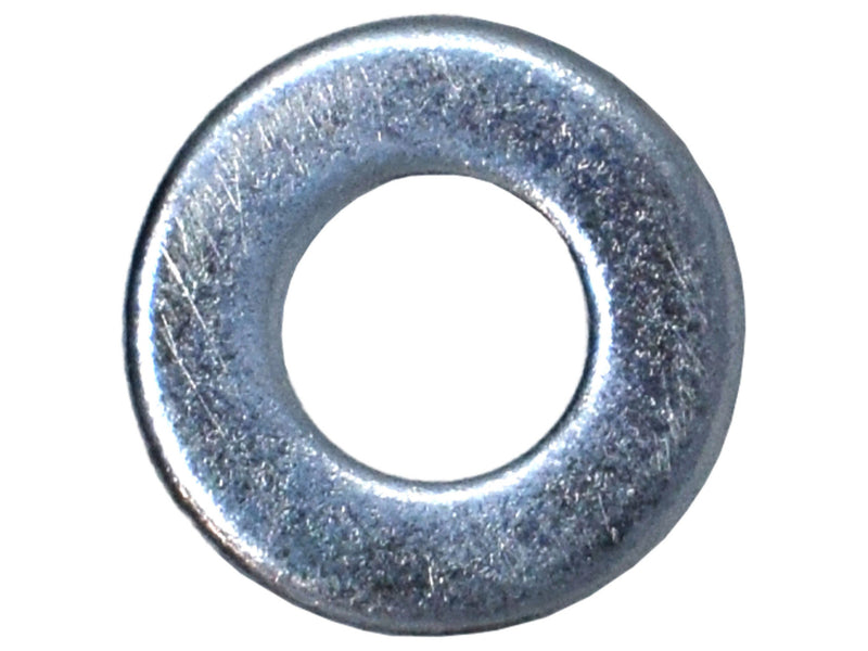 MetalMate Washer BZP 8mm Form A Plain DIN125 Bx 100