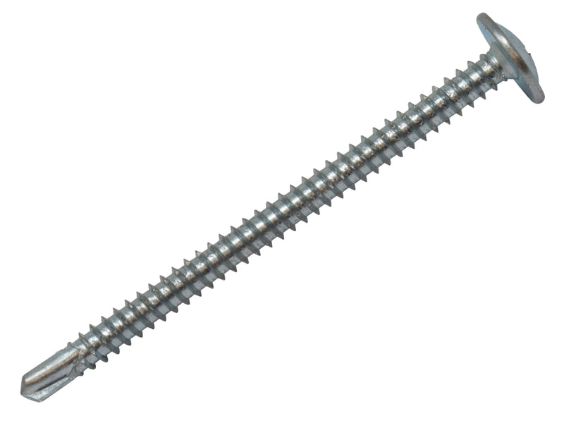 Baypole Screw 4.8x60mm Per 200 Zinc S/Drill Tip
