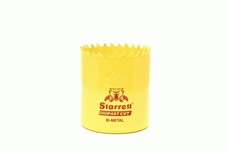 Starrett Holesaw Fast Cut Each - 41mm - 1 5/8" FCH0158