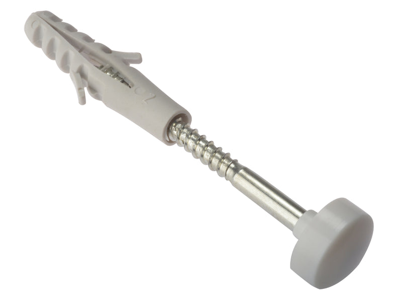 WC Fixing Kit M6x80 Pair (6x80 Screw,10x50 Plug)