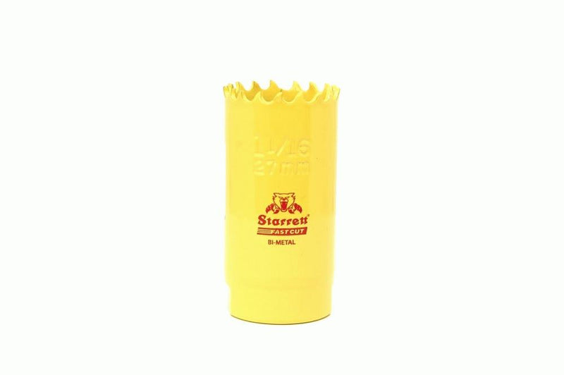 Starrett Holesaw Fast Cut Each - 27mm - 1 1/16" FCH0116