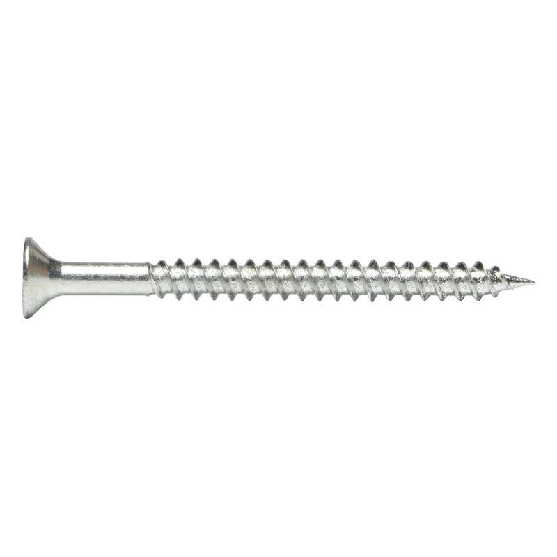 TimberMate Screw BZP 8x2.1/4 PZ Csk Hd Twinthread Bx 200