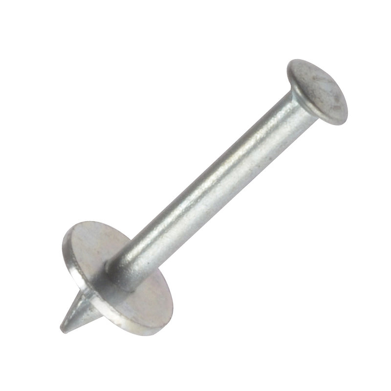 MasonMate Pins A4 3.35x65 White Plastic Hded Bx 100