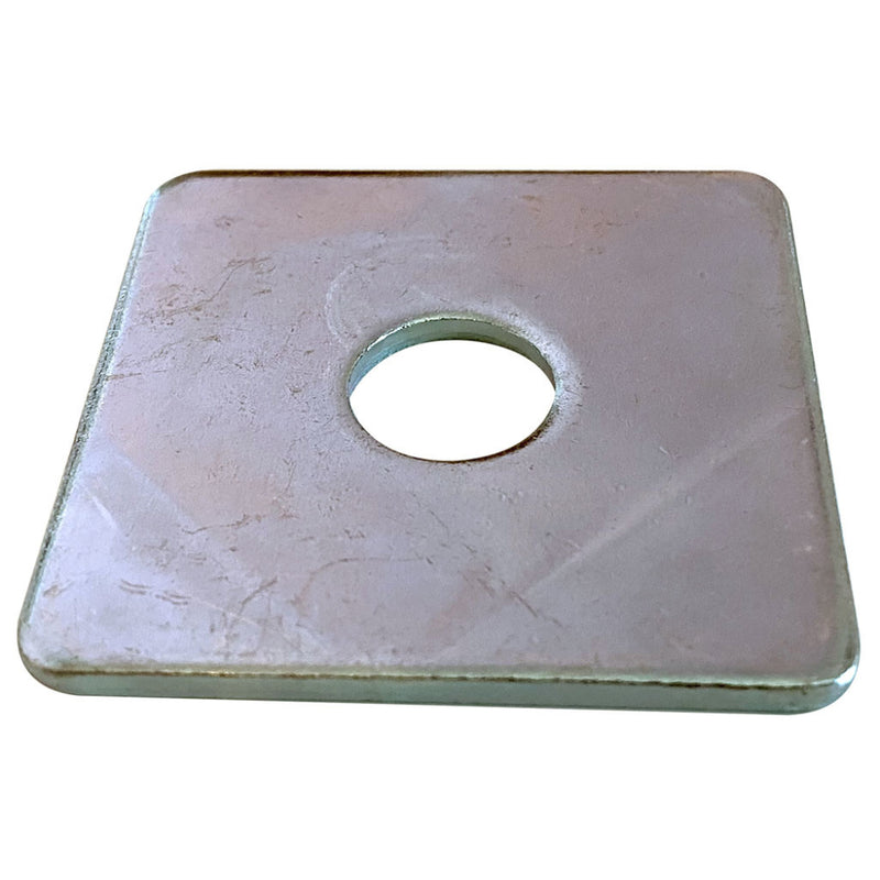 MetalMate Washer M16x50x3mm BZP Sq Plate BS3410 Bx 100