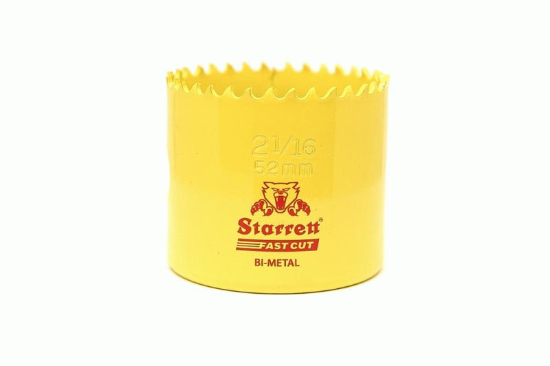 Starrett Holesaw Fast Cut Each - 52mm - 2 1/16" FCH216