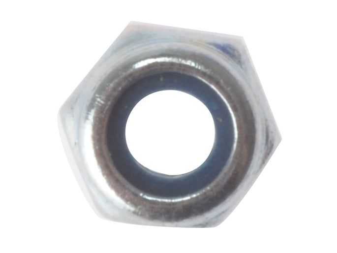 Nylon Locking Nut BZP M5 100 Per Bag DIN982 (D26)