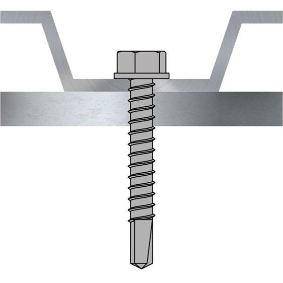 TechFast Hex/No.3 Per 100 (1000 hours) 5.5x25mm