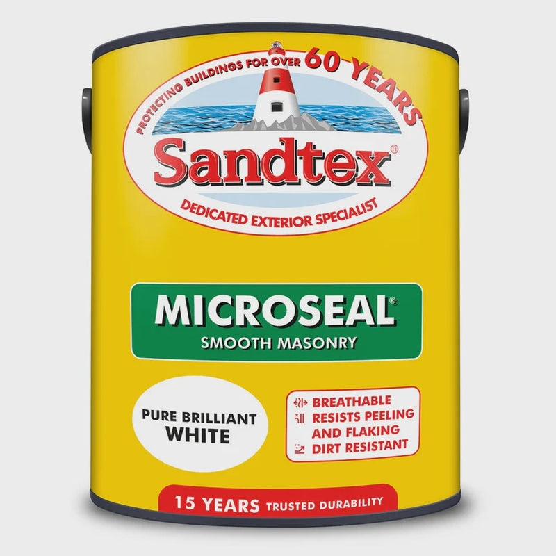 Sandtex Smooth White 2.5L