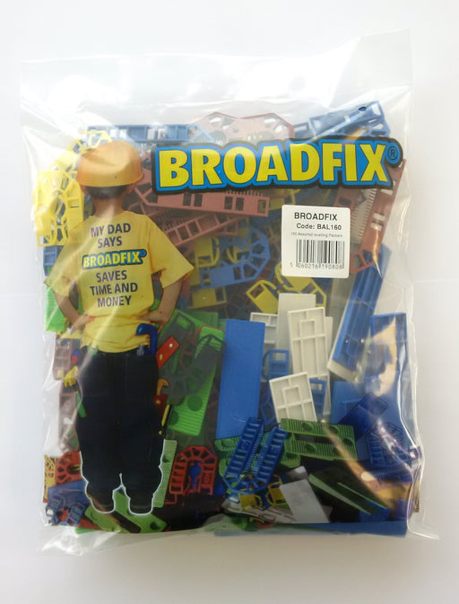 Broadfix Levelling Pack 160 Per Bag Assorted