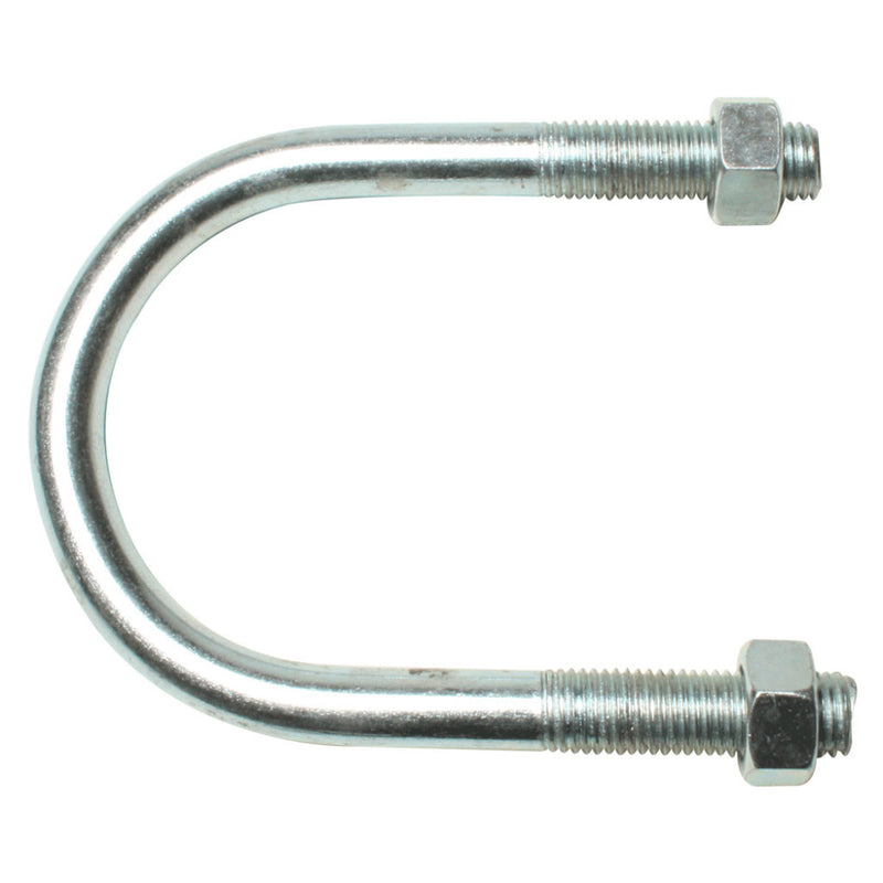 MetalMate U Bolt BZP M12x65 C/W 2 Nuts Bx 50