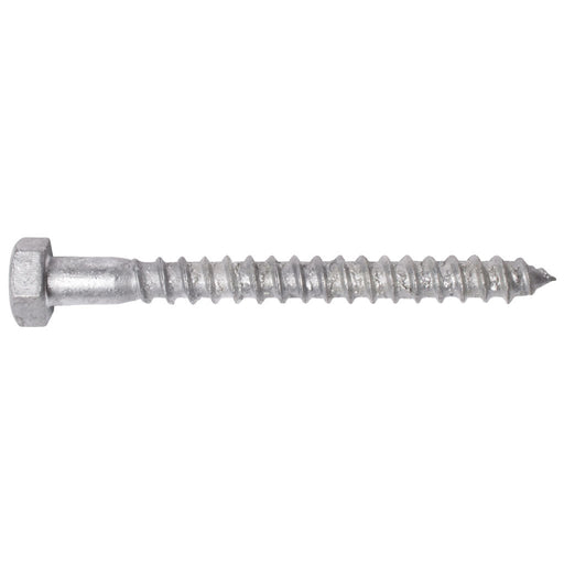 TimberMate Coachscrew 6x50mm Galv Hex Hd DIN571 Bx 200