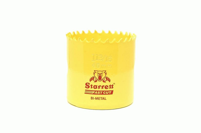 Starrett Holesaw Fast Cut Each - 46mm - 1 13/16" FCH1136