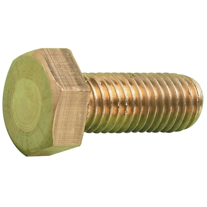MetalMate Hex Set Brass M6x20 DIN933 Bx 100