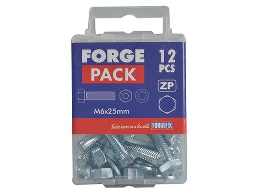 ForgePack HT Bolt/Nut/Washer 2 per Pk ZP M10x60mm