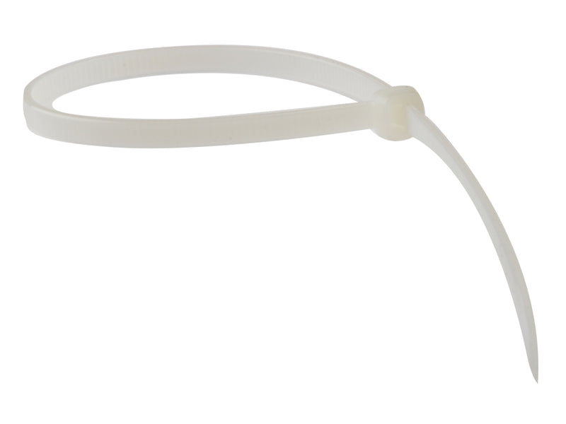 Cable Tie Natural 3.6mmx150mm Bag 100