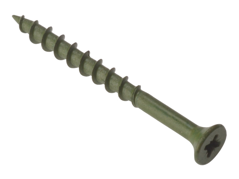 Decking Screw Green 4.5x75mm Bx 200