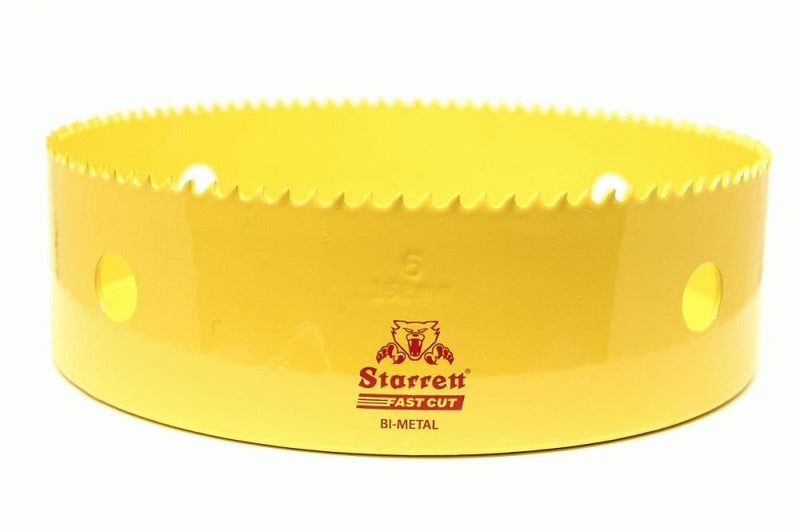 Starrett Holesaw Fast Cut Each - 152mm - 6" FCH0600
