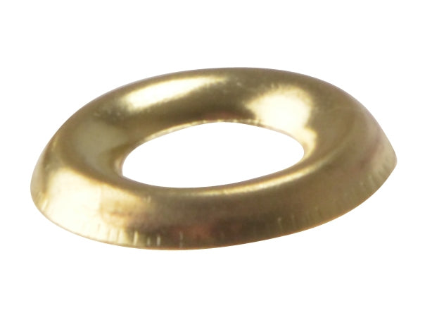 Screw Cup Washer No.8's Brass 200 Per Bag (D26)