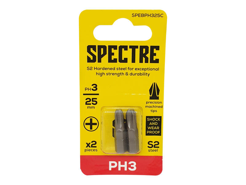 Spectre S2 Bits Per 2 (Carded) PH2x25mm