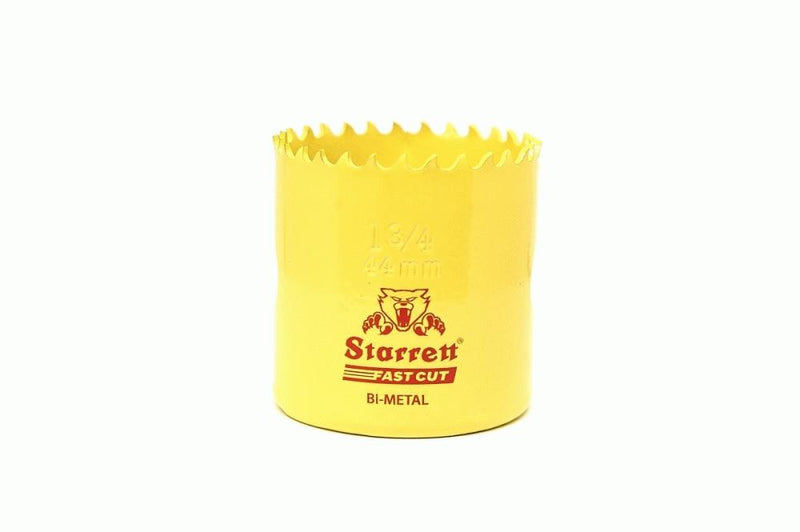 Starrett Holesaw Fast Cut Each - 44mm - 1 3/4" FCH0134