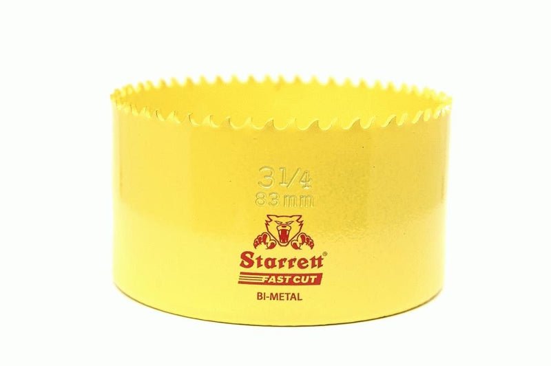 Starrett Holesaw Fast Cut Each - 83mm - 3 1/4" FCH0314