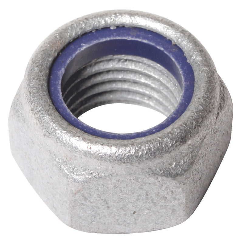 MetalMate Insert Nut Galv M20 Type T DIN985 Class 6 Bx 50