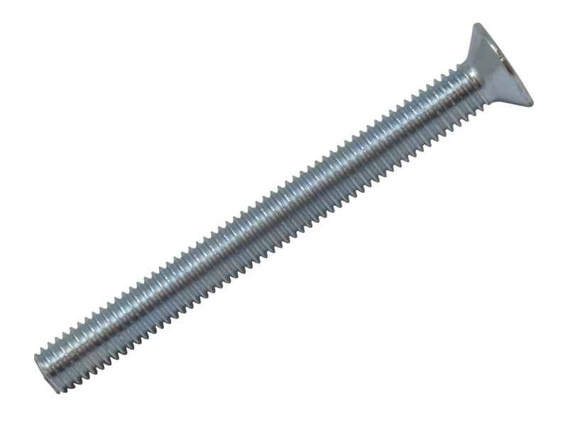 Csk Machine Screw 5.0x25 Per 200 Zinc