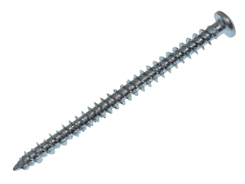 P/Head Concrete Screw 7.5x142 Per 100 Zinc