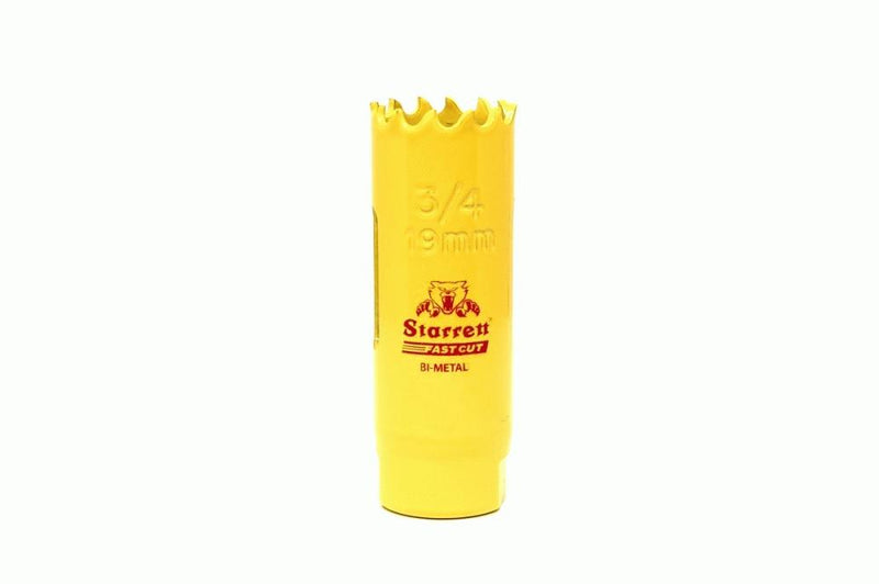 Starrett Holesaw Fast Cut Each - 19mm - 3/4" FCH0034