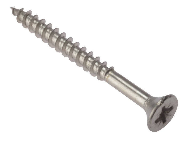 Multi Purpose Screw SS 3.5x20 A2 3/4"x6 Csk PZ Bx 200