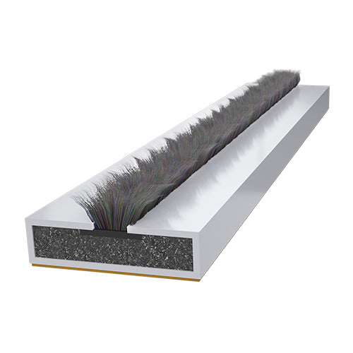 TIMCO Intumescent Fire & Smoke Seals Door Pack Brown