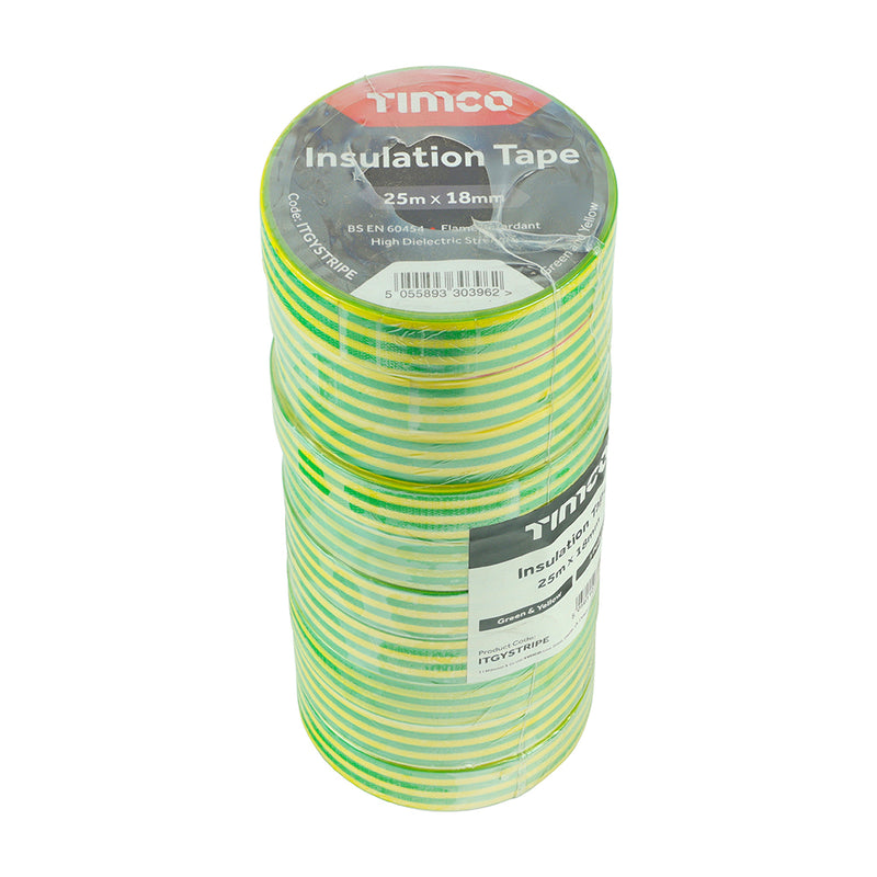 TIMCO PVC Insulation Tape Black - 25m x 18mm
