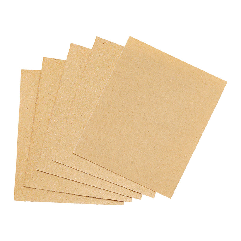 Job Done 5 Sheets Assorted Grades Sandpaper